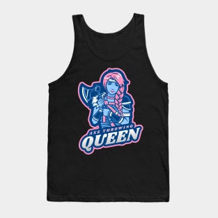 Axe Throwing Queen Tank Top